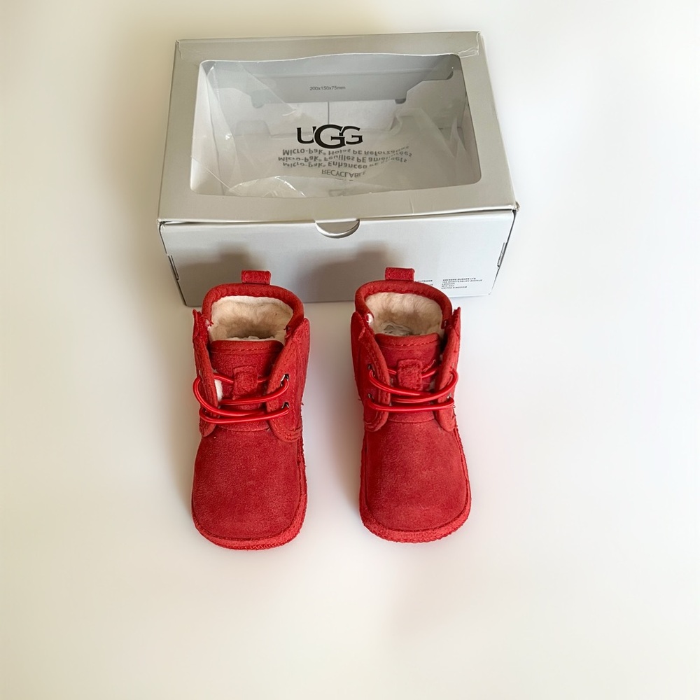 Ugg 1 Baby Neumel Samba Red 2/03 (6-12)Months
